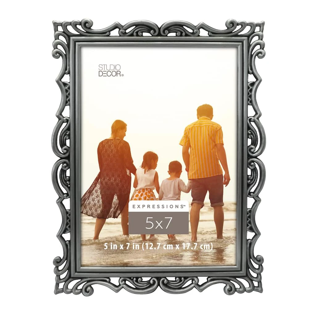 Flash Sale π 12 Pack: Pewter Ornate 5" x 7" Frame, Expressions™ by Studio Décor® by Studio Decor π₯° 1 Flash Sale π 12 Pack: Pewter Ornate 5" x 7" Frame, Expressions™ by Studio Décor® by Studio Decor π₯°