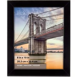 Buy 🎉 Flat Black Frame, Home Collection by Studio Décor® by Studio Decor ✔️