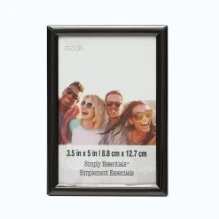 Brand new 😉 12 Pack: Black Metal 3.5" x 5" Frame, Simply Essentials™ by Studio Décor® by Studio Decor 😉