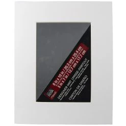 Coupon ✨ 8" x 10" Mat By Studio Décor®, 5" X 7" Opening by Studio Decor ⌛