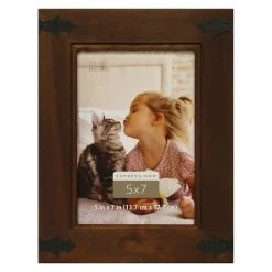 Best deal ⭐ 12 Pack: Dark Pine 5" x 7" Frame with Corner Accents, Expressions™ by Studio Décor® by Studio Decor ❤️