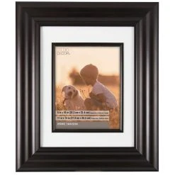 Promo ✨  Bronze Wide Scoop Frame, 11" x 14" With 8" x 10" Mat, Home Collection By Studio Décor® by Studio Decor 🔥
