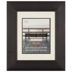 Hot Sale ⌛ 8" x 10" Scoop Frame With Mat, Home Collection by Studio Décor® by Studio Decor ❤️