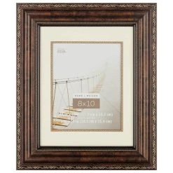 Budget 😀 6 Pack: Bronze Ornate 8" x 10" Frame with Mat, Home Collection by Studio Décor® by Studio Decor ⌛