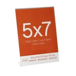 Brand new 👍 Acrylic Basics Vertical Bent Frame By Studio Décor® by Studio Decor 🔥 -Studio Decor Shop 10118208 2 u