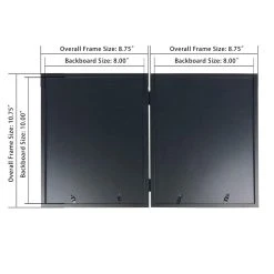 Coupon ✨ 12 Pack: Black Hinged Frame, 8" x 10" With 5" x 7" Mat, Simply Essentials™ By Studio Décor® by Studio Decor 🎁 -Studio Decor Shop 10138370 3 1