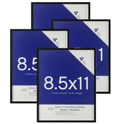 Cheapest ✔️ 4 Pack Multipurpose 8.5" x 11" Wall Frames, Basics by Studio Décor® by Studio Decor 👏 -Studio Decor Shop 10143299 1 2