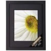 Wholesale ✔️ Black Gallery Wall Frame with Black Double Mat by Studio Décor® by Studio Decor 🎉