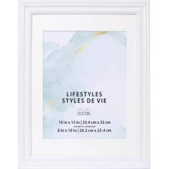 Best Sale π₯ White Frame With Mat, Lifestyles™ by Studio Décor® by Studio Decor β€οΈ