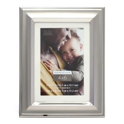 Outlet 🎁 Silver Two-Tone Frame with Mat, Expressions™ by Studio Décor® by Studio Decor ❤️