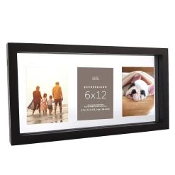 Deals 🔥 12 Pack: Black 12" x 6" Float Frame, Expressions™ by Studio Décor® by Studio Decor ⭐ -Studio Decor Shop 10156882 2 1