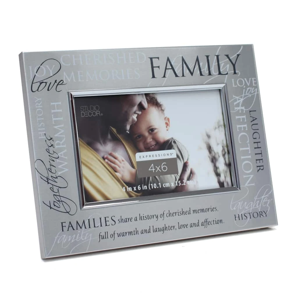 Cheap π Family Sentiment 4" x 6" Frame, Expressions™ by Studio Décor® by Studio Decor β 2 Cheap π Family Sentiment 4" x 6" Frame, Expressions™ by Studio Décor® by Studio Decor β - Image 2