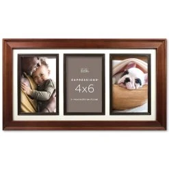 Hot Sale ✨ 12 Pack: 3 Opening Espresso 4" x 6" Collage Frame with Fillet Mat, Expressions™ by Studio Décor® by Studio Decor 🧨