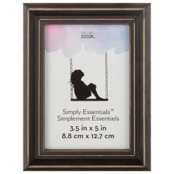 Discount βοΈ Distressed Black Wood Frame, Simply Essentials™ by Studio Décor® by Studio Decor π