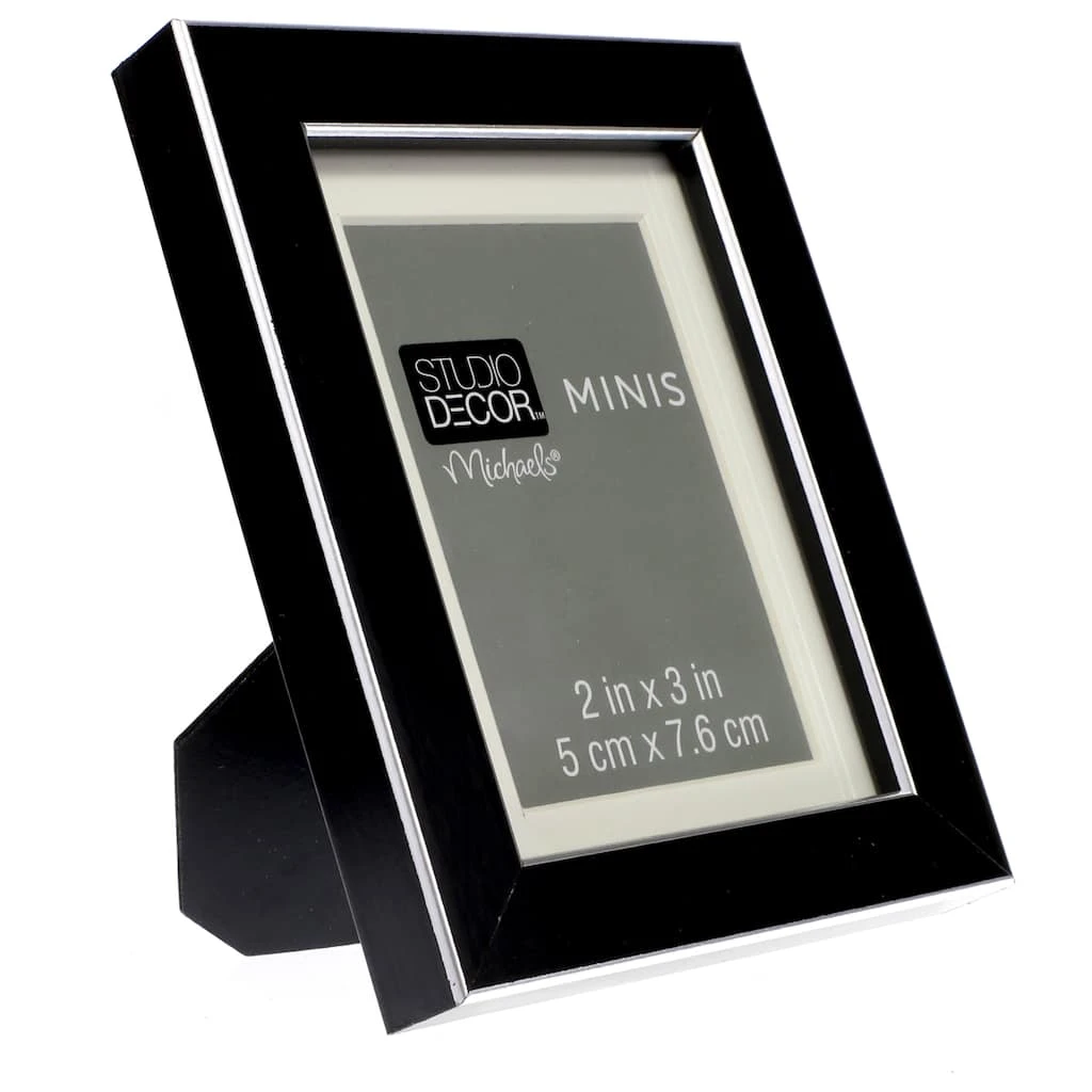 Discount ✨ Black Ridged Mini Frame With Mat By Studio Décor® by Studio Decor ✔️ 1 Discount ✨ Black Ridged Mini Frame With Mat By Studio Décor® by Studio Decor ✔️