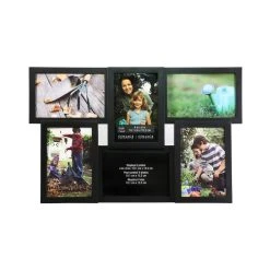 Top 10 ⌛ 6-Opening Collage Frame, 4" x 6" by Studio Décor® by Studio Decor 🥰
