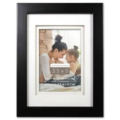 Flash Sale 😉 12 Pack: Black 3.5" x 5" Frame with Double Mat, Expressions™ by Studio Décor® by Studio Decor 😉