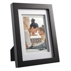 Flash Sale 😉 12 Pack: Black 3.5" x 5" Frame with Double Mat, Expressions™ by Studio Décor® by Studio Decor 😉 -Studio Decor Shop 10225429 2 1