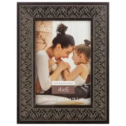 Cheap 💯 Black Moroccan 4" x 6" Frame, Expressions™ by Studio Décor® by Studio Decor ⭐