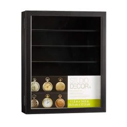 Best Sale 🔔 6 Pack: Black Keepsake 11.8" x 14.8" Display Case by Studio Décor® by Studio Decor 🔔