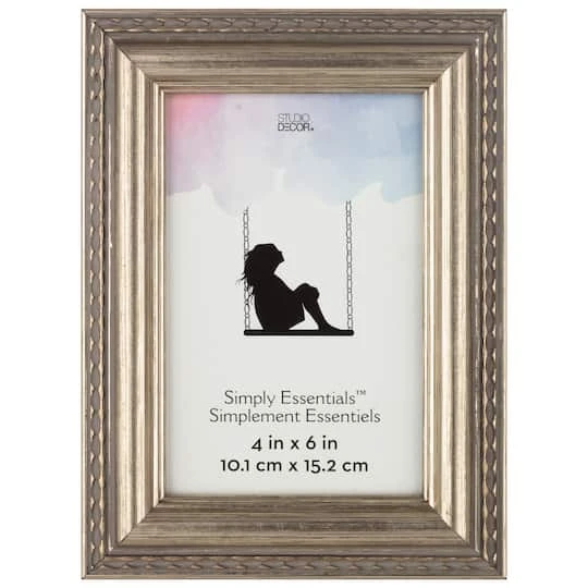 Coupon ✨ Silver Scallop Edge Frame, Simply Essentials™ by Studio Décor® by Studio Decor ⭐ 4 Coupon ✨ Silver Scallop Edge Frame, Simply Essentials™ by Studio Décor® by Studio Decor ⭐ - Image 4