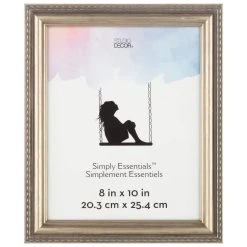 Hot Sale π 12 Pack: Silver Scallop Edge 8" x 10" Frame, Simply Essentials™ by Studio Décor® by Studio Decor π