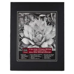 Best deal 🔥 11" x 14" Raised Double Mat By Studio Décor®, 8" x 10" Opening by Studio Decor ⭐