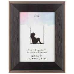 Cheapest 🎉 Black Simply Essentials™ Frame With Silver Edge By Studio Décor® by Studio Decor ✔️