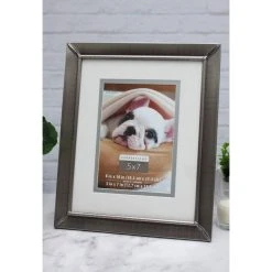 Coupon 🧨 12 Pack: Etched Pewter 8" x 10" Frame with Double Mat, Expressions™ by Studio Décor® by Studio Decor 🔥 -Studio Decor Shop 10281444 4