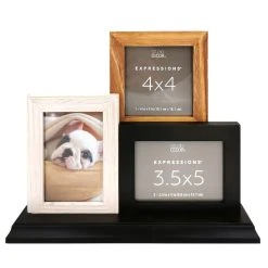 Best deal 👏 12 Pack: 3 Opening Multicolor Wood Tabletop Collage Frame, Expressions™ by Studio Décor® by Studio Decor ✨