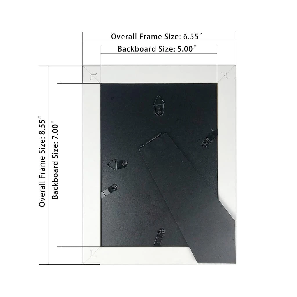 Buy โจ 12 Pack: White & Natural Two-Tone 5" x 7" Frame, Simply Essentials™ by Studio Décor® by Studio Decor ๐ 4 Buy โจ 12 Pack: White & Natural Two-Tone 5" x 7" Frame, Simply Essentials™ by Studio Décor® by Studio Decor ๐ - Image 4