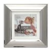 Best Pirce ⭐ Silver Two-Tone 4" x 4" Frame with Mat, Expressions™ by Studio Décor® by Studio Decor ✔️
