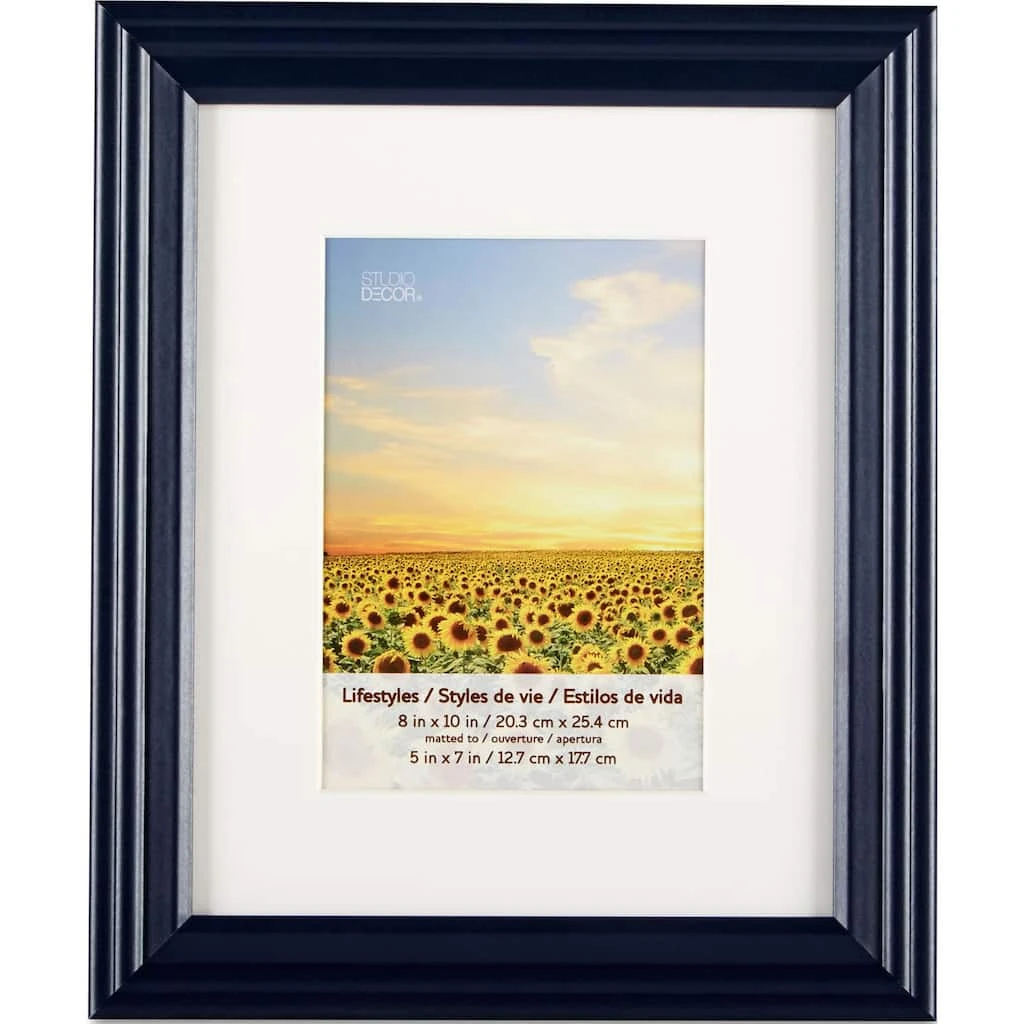 New π 8 Packs: 4 ct. (32 total) Black 5" x 7" Frame with Mat, Lifestyles by Studio Décor® by Studio Decor β 1 New π 8 Packs: 4 ct. (32 total) Black 5" x 7" Frame with Mat, Lifestyles by Studio Décor® by Studio Decor β
