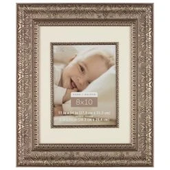 Best deal 👏 Silver Floral Frame with Mat, Home Collection by Studio Décor® by Studio Decor 😀 -Studio Decor Shop 10333454 1 1