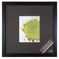 Cheap 🥰 8 Pack: Black Square 8" x 10" Frame with Black Double Mat, Gallery by Studio Décor® by Studio Decor ❤️