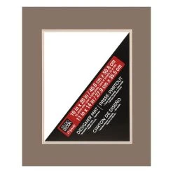 Outlet 👏 16" x 20" Double Mat By Studio Décor®, 11" x 14" Opening by Studio Decor 😀 -Studio Decor Shop 10349522