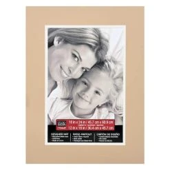 Brand new ❤️ 18" x 24" Double Mat By Studio Décor®, 12" X 18" Opening by Studio Decor 🌟 -Studio Decor Shop 10349523 1