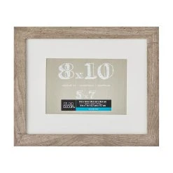 Budget ⭐ Gray Belmont Frame With Mat By Studio Décor® by Studio Decor ✨