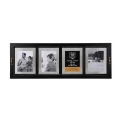 Brand new ⌛  Antique Black 4-Opening Float Frame by Studio Décor® by Studio Decor ✔️