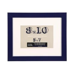 Budget β Navy Belmont Frame With Mat By Studio Décor® by Studio Decor β¨