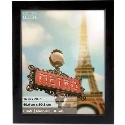 Deals ✔️ 6 Pack: Black 16" x 20" Studio Frame, Home Collection by Studio Décor® by Studio Decor 🎁