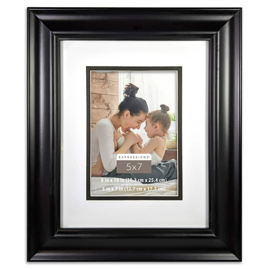 Top 10 ✔️ 12 Pack: Black Beveled 5" x 7" Frame with Double Mat, Expressions™ by Studio Décor® by Studio Decor 🧨 1 Top 10 ✔️ 12 Pack: Black Beveled 5" x 7" Frame with Double Mat, Expressions™ by Studio Décor® by Studio Decor 🧨
