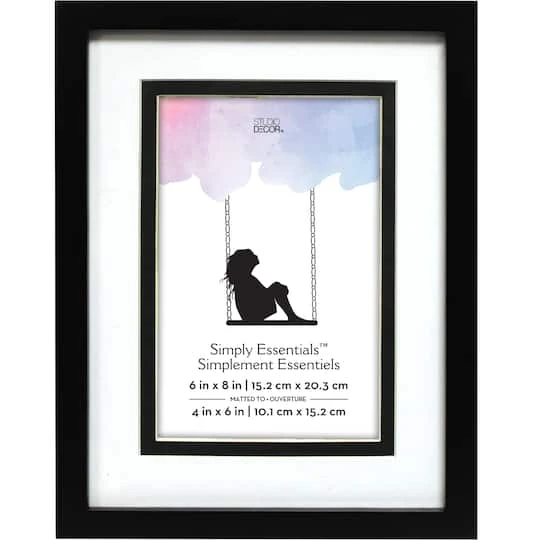 Deals 🌟 12 Pack: Black Linear Frame with Double Mat, Simply Essentials™ by Studio Décor® by Studio Decor ❤️ 3 Deals 🌟 12 Pack: Black Linear Frame with Double Mat, Simply Essentials™ by Studio Décor® by Studio Decor ❤️ - Image 3