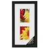 Flash Sale ✔️ 8 Pack: 2 Opening Black 5" x 7" Frame with Double Mat, Gallery by Studio Décor® by Studio Decor ✔️