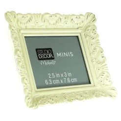 Promo ❤️ Mini White Ornate Tabletop Frame by Studio Décor® by Studio Decor 😉