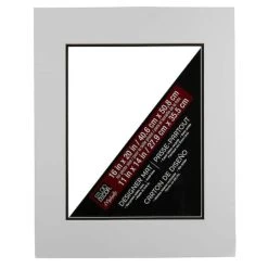 Outlet 👏 16" x 20" Double Mat By Studio Décor®, 11" x 14" Opening by Studio Decor 😀 -Studio Decor Shop 10445482 1