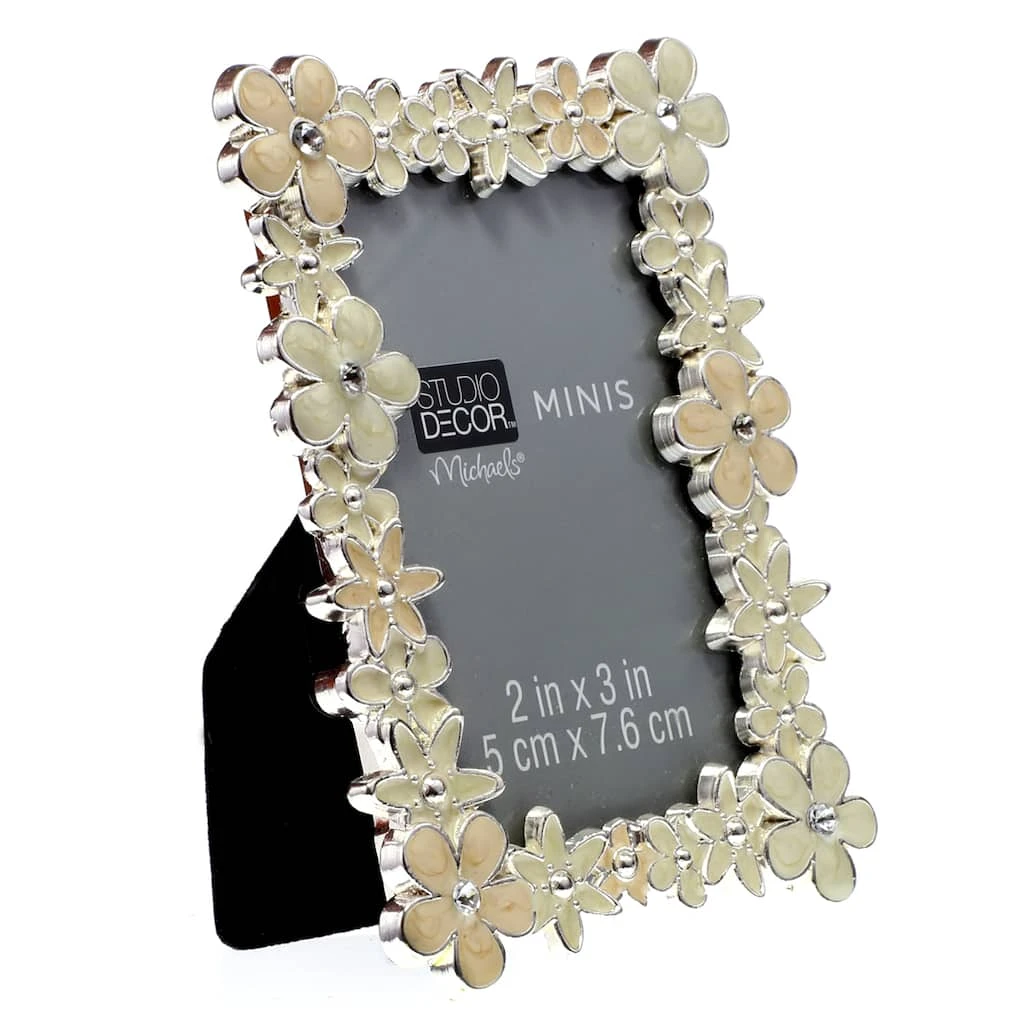 Best deal 🔔 White Floral Mini Frame by Studio Décor® by Studio Decor 😍 1 Best deal 🔔 White Floral Mini Frame by Studio Décor® by Studio Decor 😍