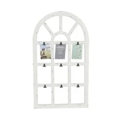 Flash Sale ❤️ White Window Frame with Clips, Collage by Studio Décor® by Studio Decor 🛒