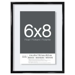 Discount ⌛  Black Thin Float Frame, Basics by Studio Décor® by Studio Decor 🔔