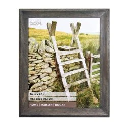 Hot Sale 👏  Gray Wooden Frame, Home Collection By Studio Décor® by Studio Decor ⌛